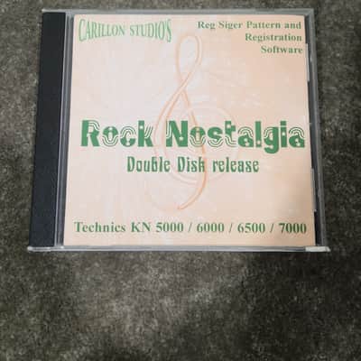 Technics Rock Nostalgia For Kn5000-7000 Sound Module - Vintage Sound Expansion - Excellent