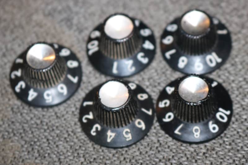 Fender Original 1960s Fender Blackface Amp Control Knobs
