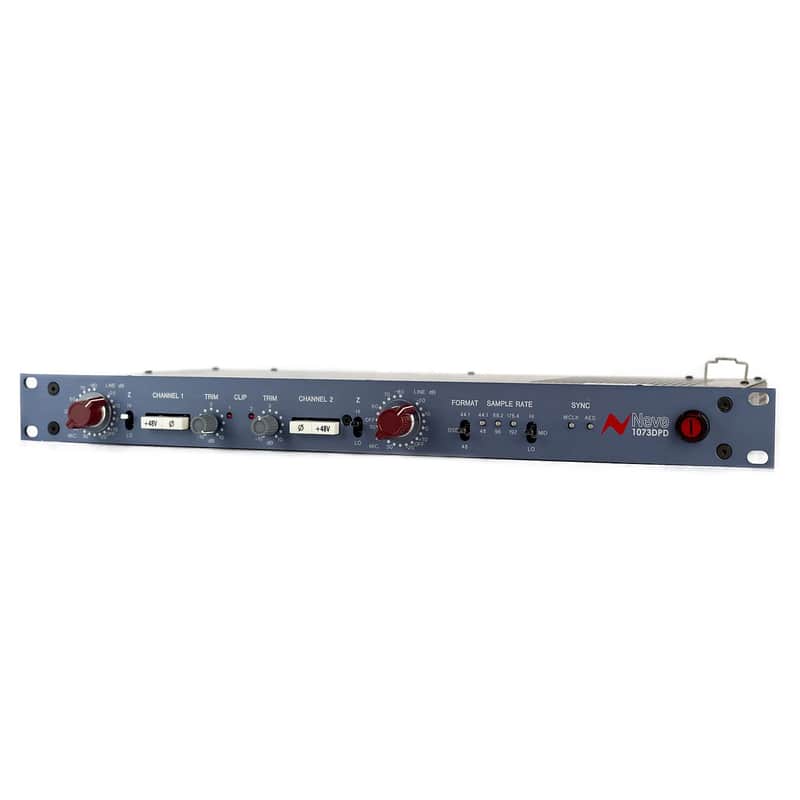 AMS Neve 1073DPD Dual Channel Mic Preamp w/ Digital Output image 1