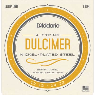 D'Addario EJ64 Mountain Dulcimer Strings - .012-.022 image 1