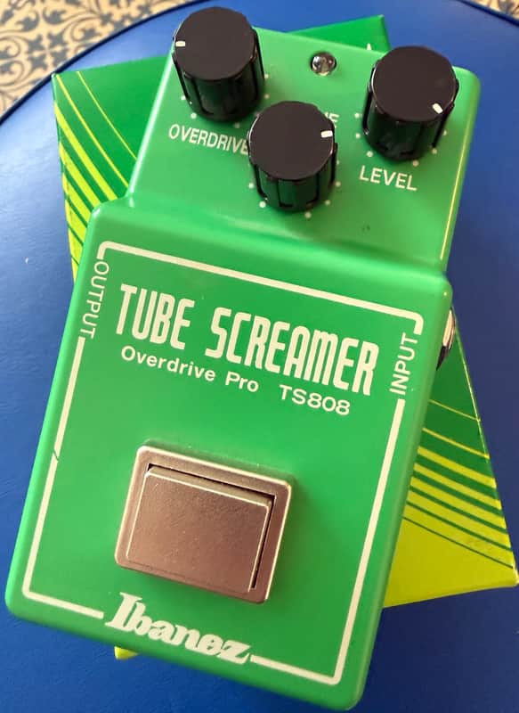Minty Fresh TS808 Reissue Upgraded to original 1980 Specs with a 1974 RC4558 IC Chip w/ Box, Manual and Power Jack Adapter image 1