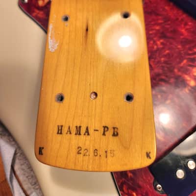 Fender Hama Okamoto 2023 Bass Precision Jazz - Vintage White image 7