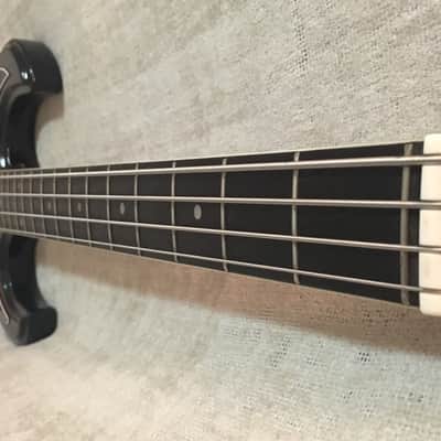 National EG467-2B / Silvertone 1490 Electric Bass 1960's Sunburst Japan + Case Super Clean! image 6