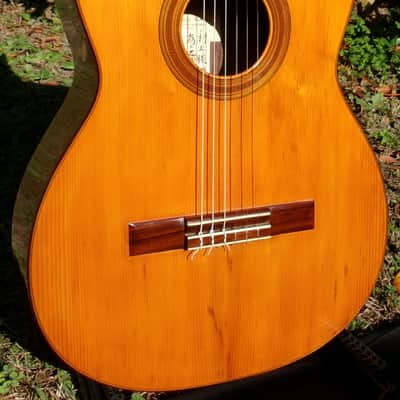 Masaru Kohno (河釁 賢) Classical Guitar 1965 Vintage Japanese Custom Handmade With Original Hard Case image 3