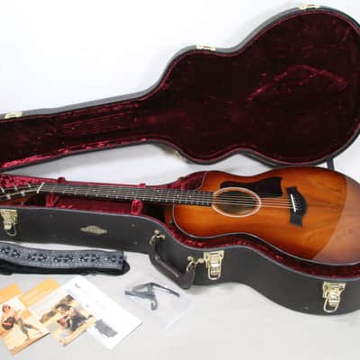 2017 Taylor 224ce-K DLX Koa Grand Auditorium Acoustic Electric Guitar w/ OHSC image 2