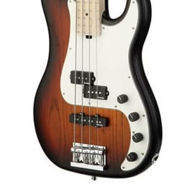Sadowsky MetroLine 21-Fret Hybrid PJ Bass 4 String, Swamp Ash Body, Almond Sunburst Transparent Satin image 3