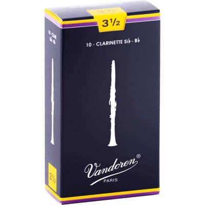 Vandoren CR1035 Anches clarinette Sib Traditionnelles force 3,5 image 1