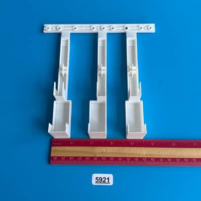 CASIO LK-135 LK-230 LK-265 Keyboard Replacement Part: 3 White Key Set [D-F-A] image 8