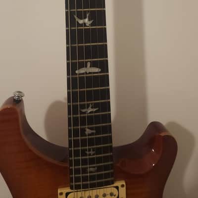 PRS Custom SE Semi-Hollow 2009 - Amber Sunburst image 7