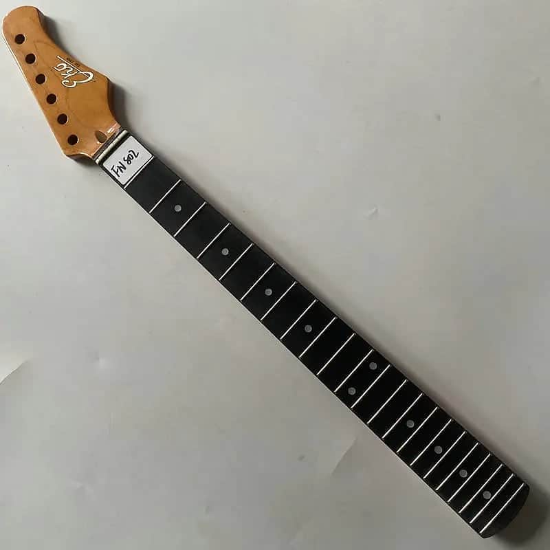 Eko Guitar Maple Wood Strat Style Neck, Rosewood Fingerboard 22 Frets image 1