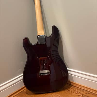 Hurricane Strat-style body and neck - Wine Red image 13