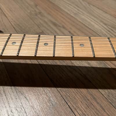 Warmoth Soloist / Dinky Charvel Jackson style 2020 Splatter image 12