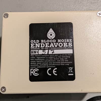 Old Blood Noise Endeavors Float Dual Moving Filter 2022 - Present - Cream / Mint Graphic image 2