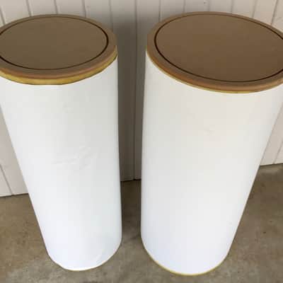 DIY Bass Traps - Tube Trap Diffuser - Corner Trap Sound Panel - 12.5 Inch Dia Full Round KIT image 2