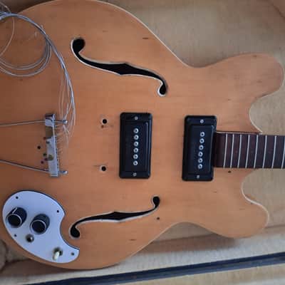 Mosrite Celebrity 12 string neck w/o tuners. 1960s - Natural image 6