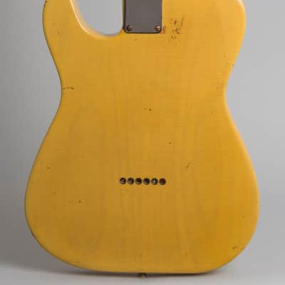 Fender Telecaster Solid Body Electric Guitar (1952), ser. #5117, molded plastic hard shell case. image 4