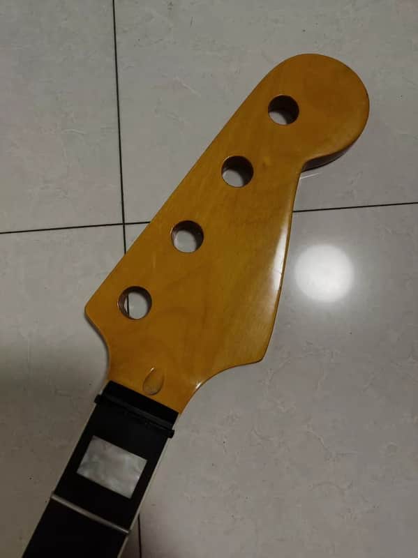 Maple Bass Neck with Rosewood Fretboard - 20Fret image 1