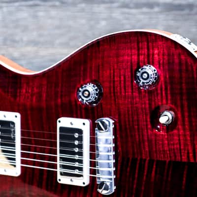 PRS McCarty Red Tiger Flamed Maple Top Pattern Neck Shape Electric Guitar w/Case image 7