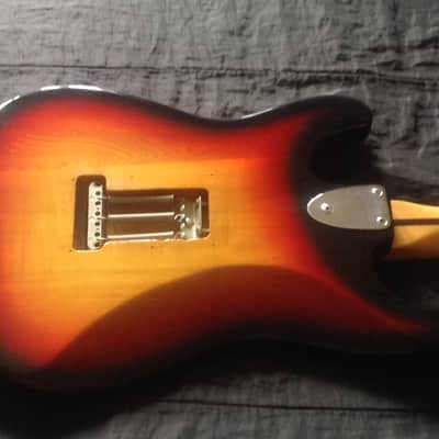 1976 JooDee Japan Vintage Artist Custom Stratocaster Sunburst image 8