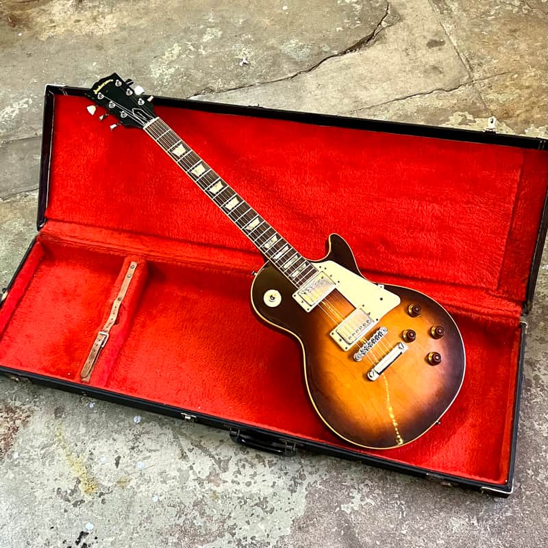H.S. Anderson Les Paul Singlecut standard 1977 - Sunburst | Reverb