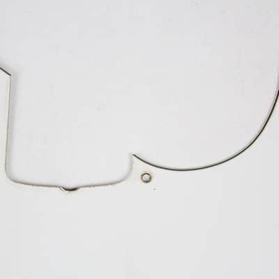 1974-1975 Vintage Fender Jazz Bass White PICKGUARD 3-Ply w/Original Screws 4-Bolt JBass Guitar 1970's image 2