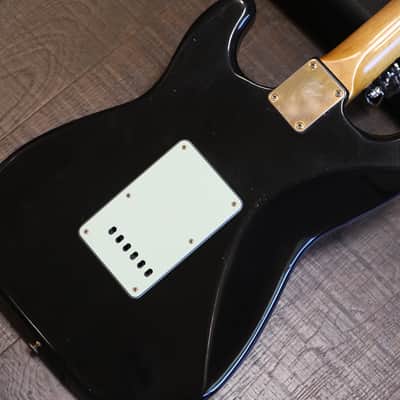 2015 Mario Martin S-Style Factory Relic Black SSS Electric Guitar + Hard Case image 13