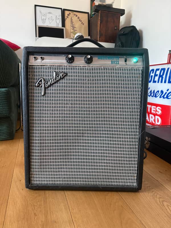 Fender Musicmaster Bass Amp 1979 - awesome guitar amp image 1