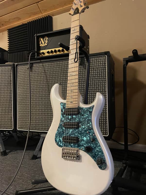 PRS SE NF3 - Pearl White w/ upgrades image 1
