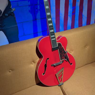 D'Angelico Premier EXL-1 Archtop (2018, Korean Peerless Factory) 2018 - Red image 1