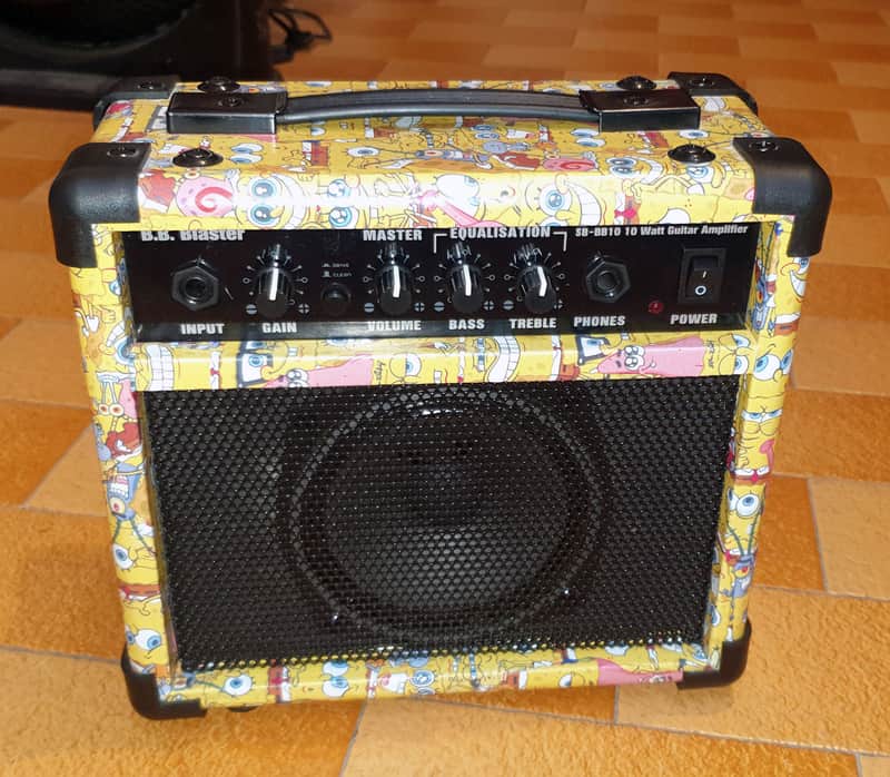 SPONGEBOB SQUAREPANTS Guitar Combo Amplifier [Rare / Collectible] image 1