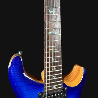Paul Reed Smith PRS 35th Se Custom 24, Faded Blue Burst image 7