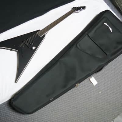 Dean Vengeance Select Fluence Black Satin Electric Guitar w/ Bag image 1