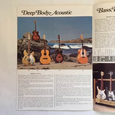 Rickenbacker Catalog (Full Line) 1968 image 3