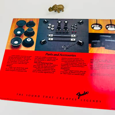 Fender Guitar Amplifiers Full-Line Foldout Catalog 1983 image 2