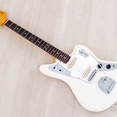 2023 Fender Johnny Marr Jaguar Offset Electric Guitar Olympic White w/ Case, Hangtags image 12