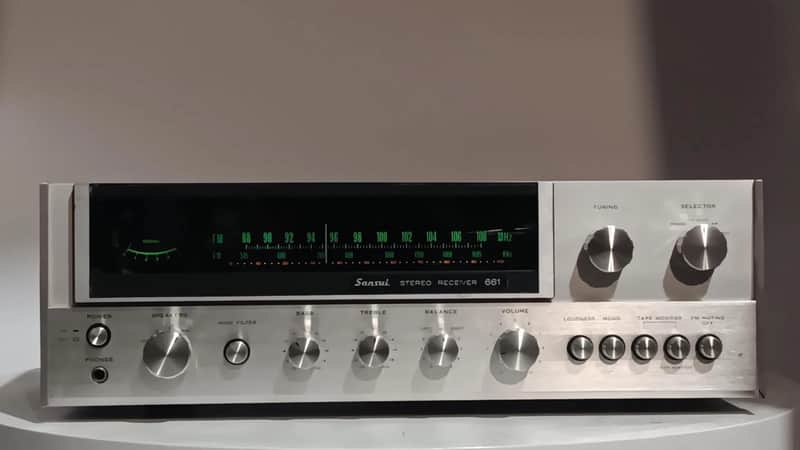 Excellent Sansui 661 Receiver – Fully Recapped, Serviced & Tested - 1-Year WRT image 1