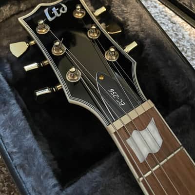 ESP LTD EC-256 with Jatoba Fretboard 2017 - Present - Black image 2