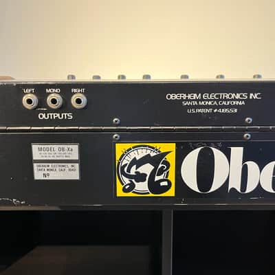 Oberheim OB-Xa - 8-Voice (1980 - Serial # 810103 !) - Excellent image 13