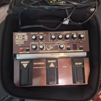 Boss AD-8 Acoustic Guitar Processor Pedal | Reverb