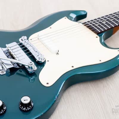 1967 Gibson SG Melody Maker I Vintage Guitar Pelham Blue w/ Case image 6