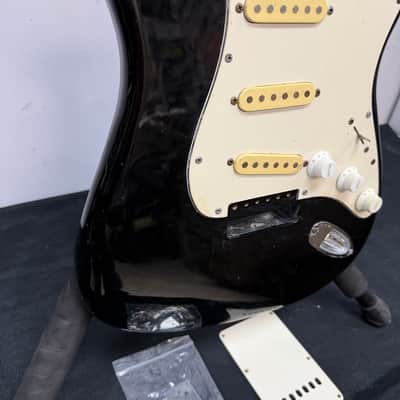 Vintage Squier Strat Stratocaster Electric Guitar Made in Korea For Parts or Repair 1987 image 13