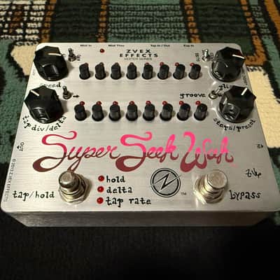 Zvex Super Seek Wah Vexter 2010s - Silver image 1