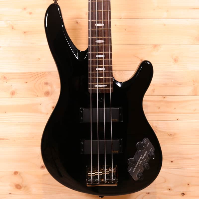 Yamaha TRB1004J 4-String Electric Bass, Gloss Black | Reverb