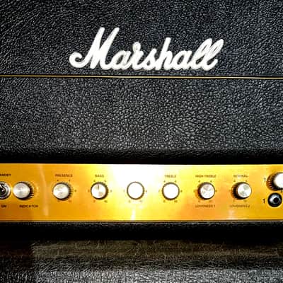 Jose modded Marshall 1959 Super Lead Reissue 2-Channel 100-Watt Guitar Amp Head 1988 - Black image 2