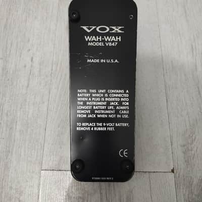 Vox V847 Wah - USA 90s Vintage image 5