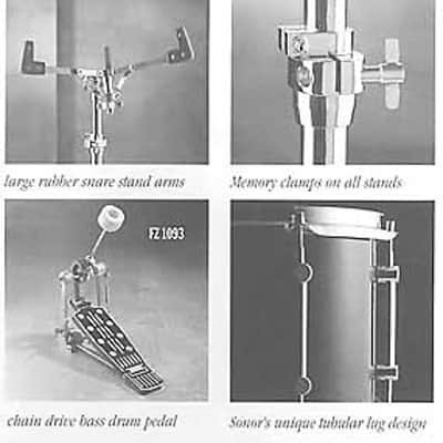 SONOR FORCE 1000 FZ 1093 - Single Bass Drum Pedal Vintage 90s image 5