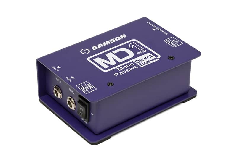Immagine Samson ESAMD1PRO S-Max MD1Pro Mono Passive Direct Box - 1