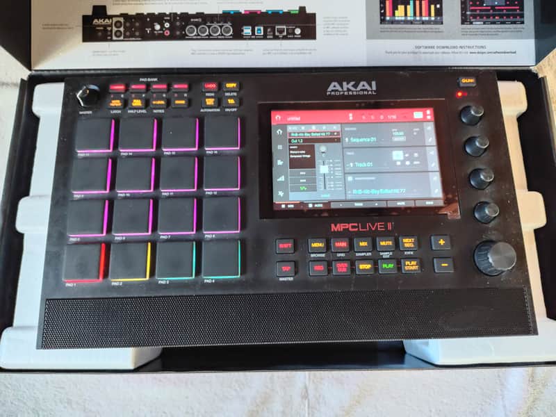 Akai MPC Live II Standalone Sampler / Sequencer 2020 - Present - Black image 1