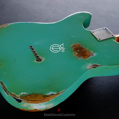 Fender Telecaster Seafoam Green Heavy Aged Relic image 6