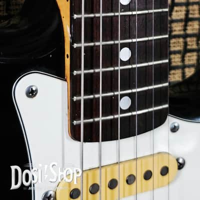Fender Stratocaster ST72-70 Reissue - Made in Japan MIJ - Serial E Anni '80 Vintage - Refinished Nitro Black image 7